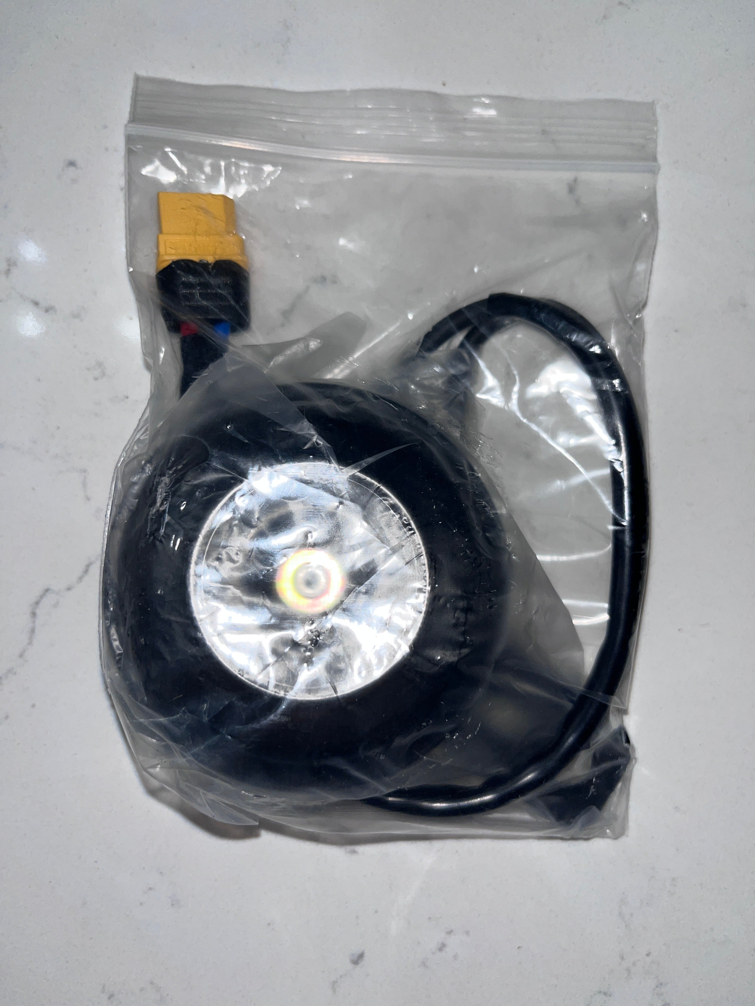 battery powered white baja+horn set