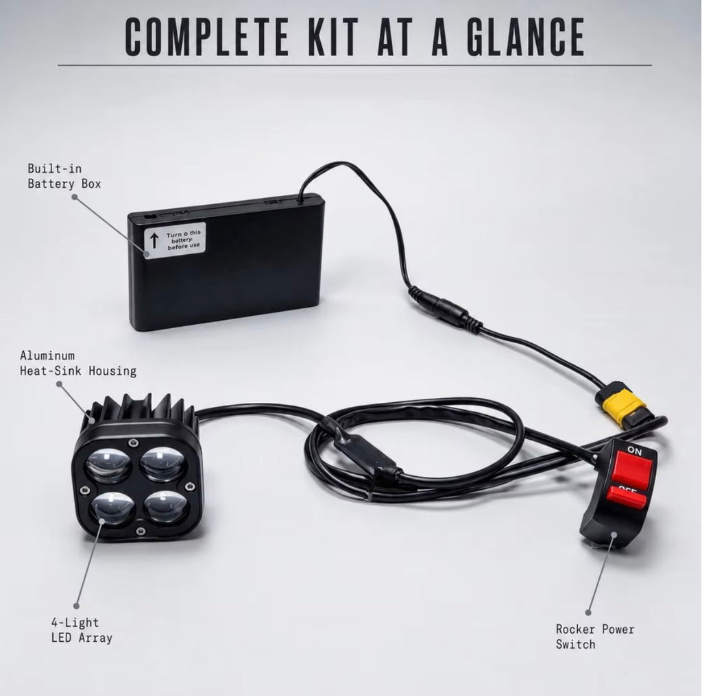 axpmotors Clover Baja Light (Battery-powered)