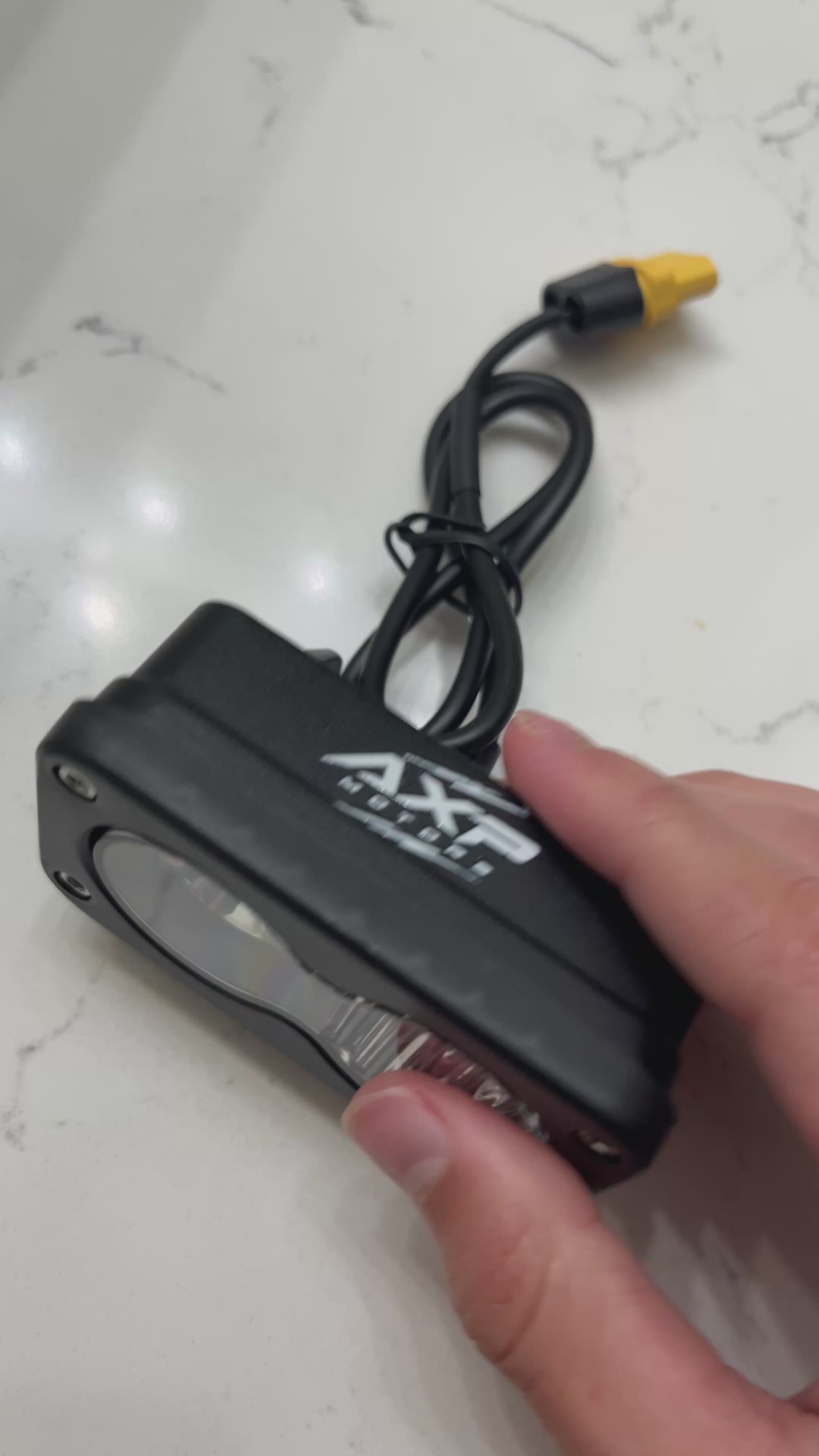 battery powered white baja+horn set